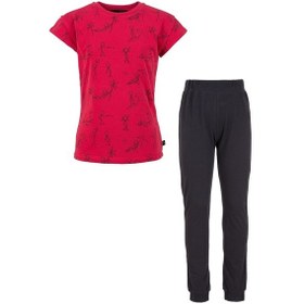 Resim Brz Kids Kız Çocuk Baskılı Pijama Takımı Kırmızı 