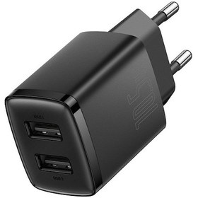 Resim Baseus Compact 10 5w Şarj Cihazı Siyah 