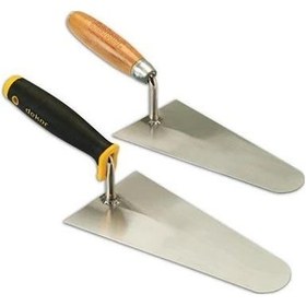 Resim Dekor Yay Çeliği Sıva Malası Ahşap Sap 22 Cm 