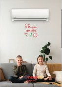 Resim hexel Sky 12 A 12000 Btu Inverter Duvar Tipi Klima Montajsızl 