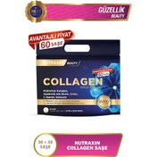 Resim Collagen 60 Saşe 10.000 Mg Tip 1 Tip 3 Ananas Aromalı Avantajlı Çanta Set 60 Günlük Kullanım 