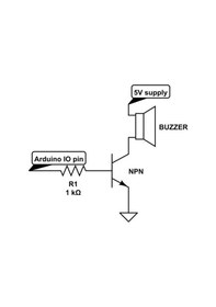 Resim Electroon Aktif Buzzer 5Volt 1Adet 