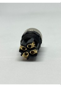 Resim M8 4P KONNEKTÖR ERKEK FİŞ 