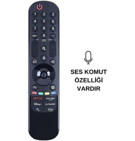 Resim Ses Komutlu Lg Mr22ga Akb76039902 Lcd Led Tv Kumandası 