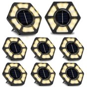 Resim Szypzstore Zemin Işıkları Dış Mekan Kaynaklı Otomatik Indüksiyon-yollar Için Dış Mekan Bahçe Veranda Çimleri Pkwn43 Renkli 