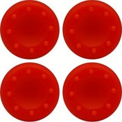 Resim Willowhaven 4 Adet Kırmızı Kaymaz Silikon Analog Joystick Başlığı Ps2 Ps3 Ps4 Ps5 Xbox One Xbox 360 Series X Switch Pro 