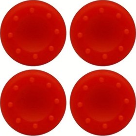 Resim Willowhaven 4 Adet Kırmızı Kaymaz Silikon Analog Joystick Başlığı Ps2 Ps3 Ps4 Ps5 Xbox One Xbox 360 Series X Switch Pro 
