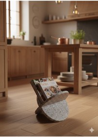 Resim SIRÉ Studio Mermer Gazetelik / Dergilik | El Yapımı Doğal Taş Tasarım-SIRÉ Black Stone Collection 