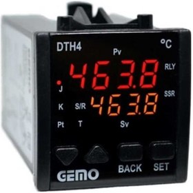Resim Gemo Dt104ax-24v-s Auto-tune Pıd Sıcaklık Kontrol Cihazı 