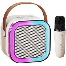 Resim Torima K12 Taşınabilir Kablosuz Bluetooth Hoparlör Beyaz 