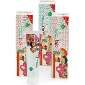 Resim Organicadent Kids Doğal Çocuk Diş Macunu 70 G x 3 