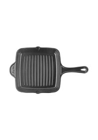 Resim Fe26 Demir Döküm Kare Izgara Tava 