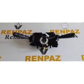 Resim Clio 4 Airbag Sargısı+Far Sinyal Kolu+Silecek Kolu 8201196345 