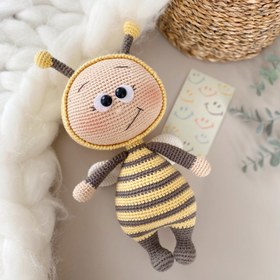 Resim Amigurumi Oyuncak Arı - Oyuncak 