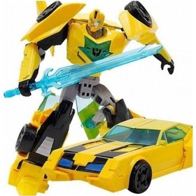 Resim Transformers Oyuncak Bumblebee Oyuncak Metal Gövde Robot Araba 