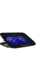 Resim M40 Gaming Laptop Soğutucu Notebook Standı, Mavi Led,14-15.6-17 Inch Uyumlu, 2 Fan, 2 USB 