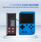 Resim Çift Mavi-gc26 Retro Taşınabilir Mini El Video Oyun Konsolu 3.0 Inç Renkli Lcd Çocuk Renkli Oyun Oyuncu Dahili 400 Oyun 