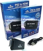 Resim Kaico Sürüm - Playstation 2 PS2 HDMI Dönüştürücü - PS2'den HDMI'ya - HDMI Dönüştürücü Adaptörüne Bileşen - HDMI TV'nizde Playstation 2 oynayın - Retro Oyun PS2 HDMI Dönüştürücü Adaptörü 