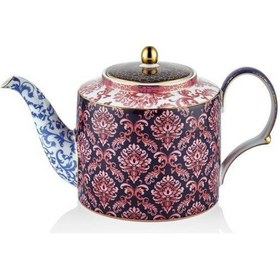 Resim Lamedore Tea Delight Süzgeçli Demlik 1lt Blooming Baroque 1 Adet Kırmızı 