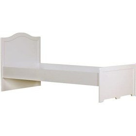 Resim Meltem Kids Classy Beyaz Genç Odası Tek Kişilik Karyola 120x200 Cm 