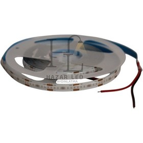 Resim 12v 8mm 320 Ledli Esnek Cob Şerit Led Yeşil Ip20 5 Metre 