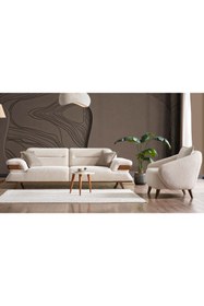 Resim Caddeyıldız Elenor Oturma Grubu Metal Kasa 