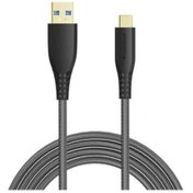 Resim ATC6 Kevlar Örgülü USB Type-C Siyah Şarj Kablosu Tronsmart