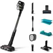 Resim Philips Speedpro 3in1 Max Aqua Plus Islak & Kuru Temizlik Premium Sarjlı ve Kablosuz Dik Süpürge - LUCİOLE BEYAZ LAMBADER HEDİYE! 