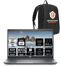 Resim Dell Latitude 5550 Ultra 5 125U 64GB DDR5 256GB SSD 15.6'' FHD W11H Dizüstü Bilgisayar & PER4 ÇANTA 