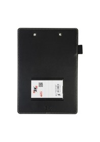 Resim Sekreterlik,a5 Küçük Boy,kapaksız,a5 Clipboard Vegan Suni Deri,17,5x24,5 Cm.,siyah 