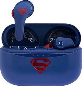 Resim OTL Technologies Bluetooth V5.0 Superman çocuklar için şarj kutusu ile birlikte kulaklık 