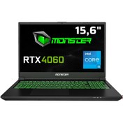 Resim Monster Tulpar T5 V23.3.8 Intel Core i5-12450H 15.6" 64 GB RAM 1 TB SSD 8 GB RTX4060 FHD FreeDOS Gaming Laptop Monster