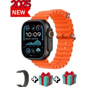 Resim Reeder Uyumlu Akıllı Saat Watch Ultra2 49MM Kordon Hediyeli - Son Versiyon 