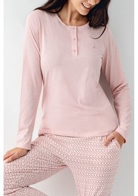 Resim Pierre Cardin Kadın Pembe Pijama Takımı Pc9080-s-v1 Pembe 