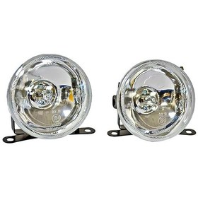 Resim Carub Oto Sis Farı 6 Cm Yuvarlak Beyaz 1 Takım 2 Adet 