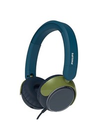 Resim Philips Uyumlu 2000 Series Kristal Deniz Mavisi Unisex Çocuk Kulak Üstü Kablolu Kulaklık Tak2000ct/00 