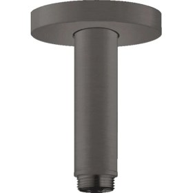 Resim Hansgrohe Mat Siyah Krom Tavan Bağlantısı S 10 cm 