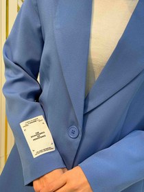 Resim ESSE KOLU ARMALI BLAZER CEKET 6001 - Ekru / XL (44-46) 