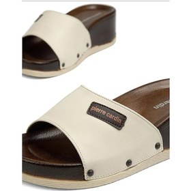 Resim Pierre Cardin 7030 Yüksek Rahat Taban Tek Bant Kadın Terlik 001 