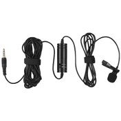 Resim Ey-510s Kondenser Mikrofon: 3.5mm Jacklı Yaka Klipsi, Telefon-kamera Modu Değiştirme, Gürültü Azaltıcı, 6m Kablolu, Siyah 