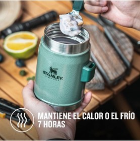 Resim AyrStore Classic Legendary Yemek Termosu, Yeşil (Hammertone Green), 0.4 Litre 