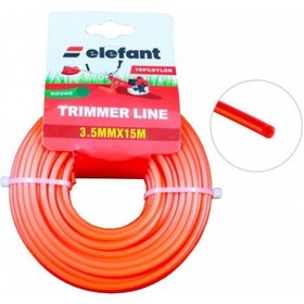 Resim Tırpan Misinası Motorlu Tırpan Yuvarlak Misina 3,5mm X 15 Metre 