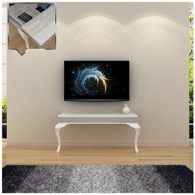 Resim Decorotti - Lucca A3-1 Gizli Bölmeli Tv Sehpası 