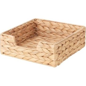 Resim Peçetelik Ikea Hasır Peçetelik 18X18 Cm Su Sümbülü 