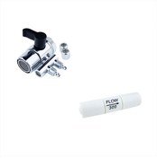 Resim Tezgahüstü Su Arıtma Cihazı Metal Musluk Adaptörü Ve Restriktör 