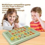 Resim Renkli, Meyve & Hayvan Hatırlama Oyunu - 3 Yaş ve Üzeri Gençler İçin Eğlenceli Aile Satranç | Ebeveyn-Genç Bağlantıları İçin Eğitici Masaüstü Oyuncak | Dayanıklı ABS Malzeme 