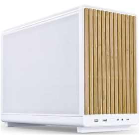 Resim Lian Li Dan Case Akak0llı0069 A3 Beyaz Ahşap M-atx Mini-tower Kasa 