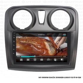 Resim MYWAYY Araç Multimedya Dacia Dokker Android 12 Carplay 4Gb Ram + 64Gb Hdd Navigasyon Ekran MYW 