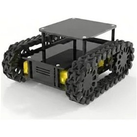 Resim 4wd Araba Robot Platform Seti, Arazi Robot Kiti 