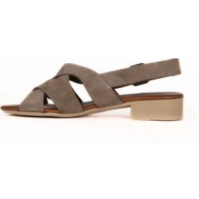 Resim Bueno Shoes Kum Alf Süet Kadın Az Topuklu Sandalet 01WE2702 01WE2702 